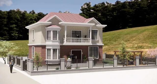 欧式两层农村别墅 欧式两层农村别墅