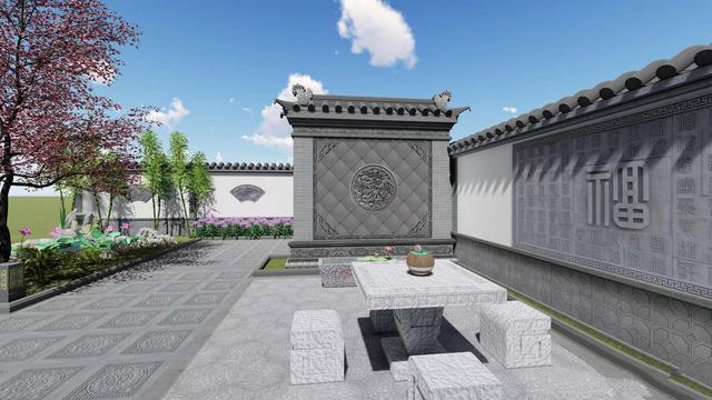 中式的四合院设计 中式的四合院设计