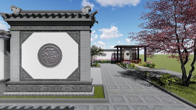 中式的四合院设计 中式的四合院设计