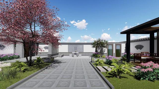 中式的四合院设计 中式的四合院设计