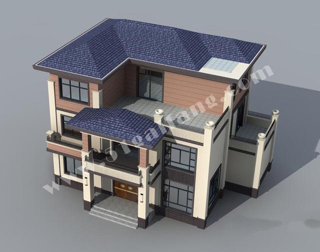 新中式三层别墅 新中式三层别墅