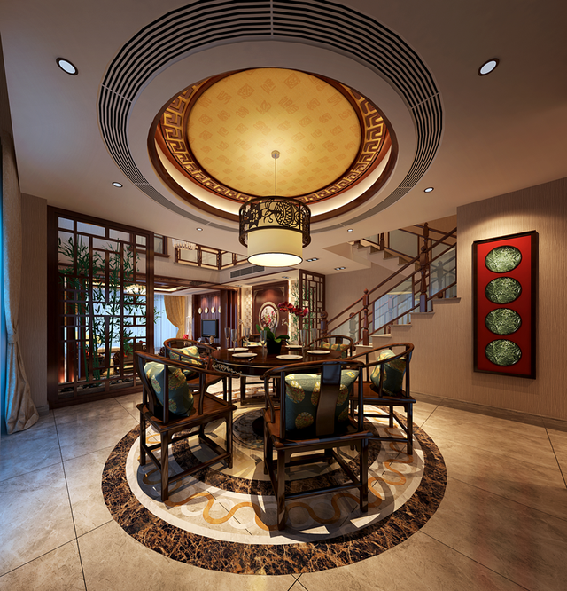 中式风格别墅设计 中式风格别墅设计