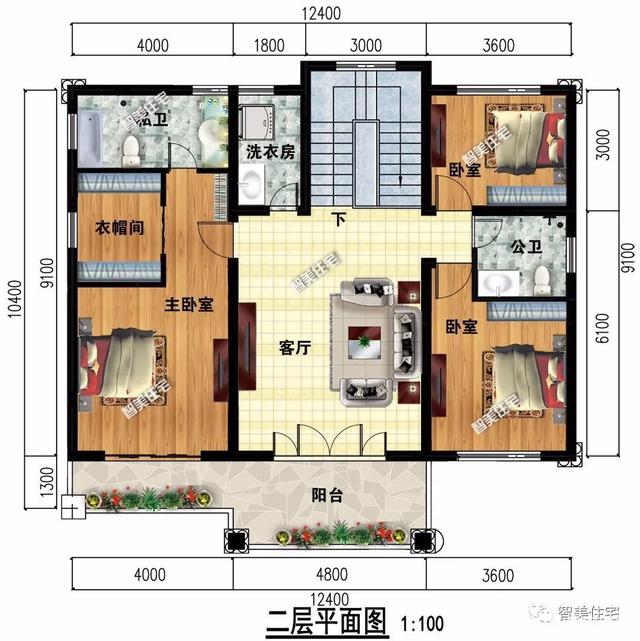 乡村两层的别墅设计 乡村两层的别墅设计