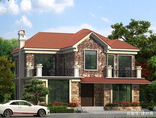 农村两层的小别墅 农村两层的小别墅