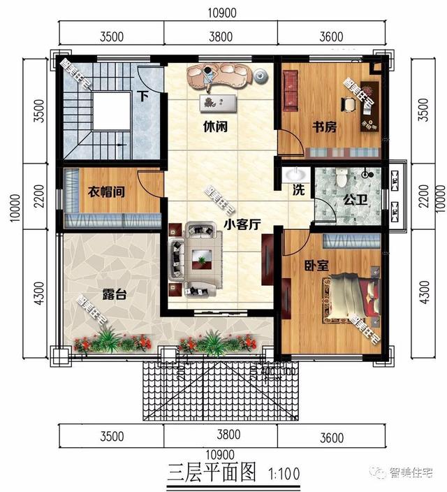 新中式风格设计的乡村别墅 新中式风格设计的乡村别墅