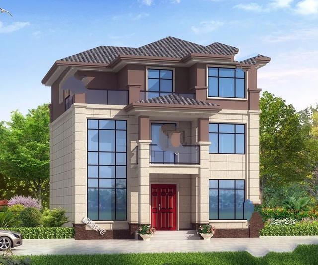 新中式风格设计的乡村别墅 新中式风格设计的乡村别墅