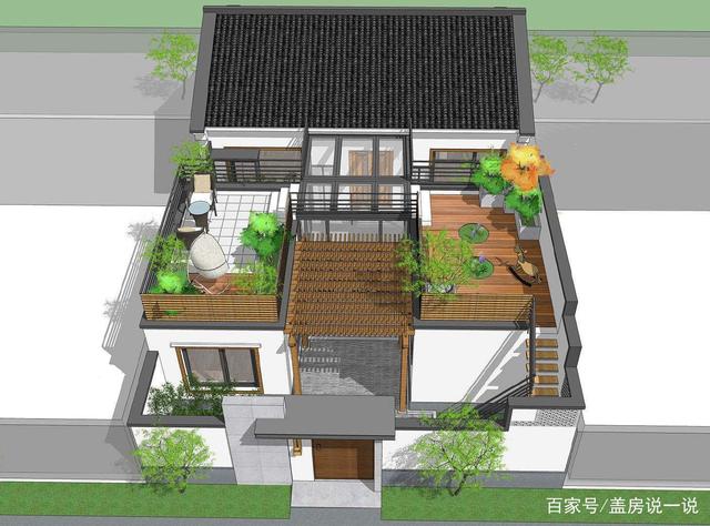 农村自建别墅设计 农村自建别墅设计