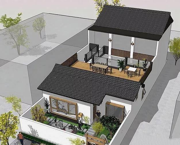 新中式庭院别墅设计 新中式庭院别墅设计