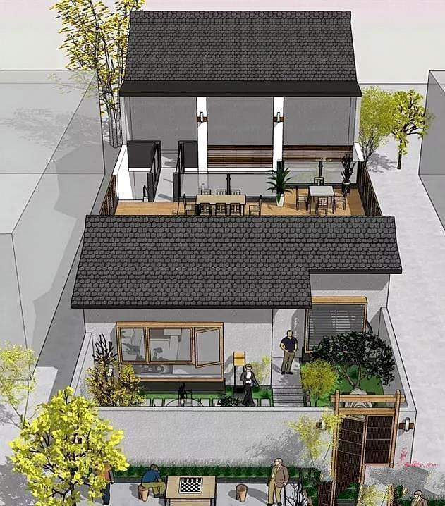 新中式庭院别墅设计 新中式庭院别墅设计