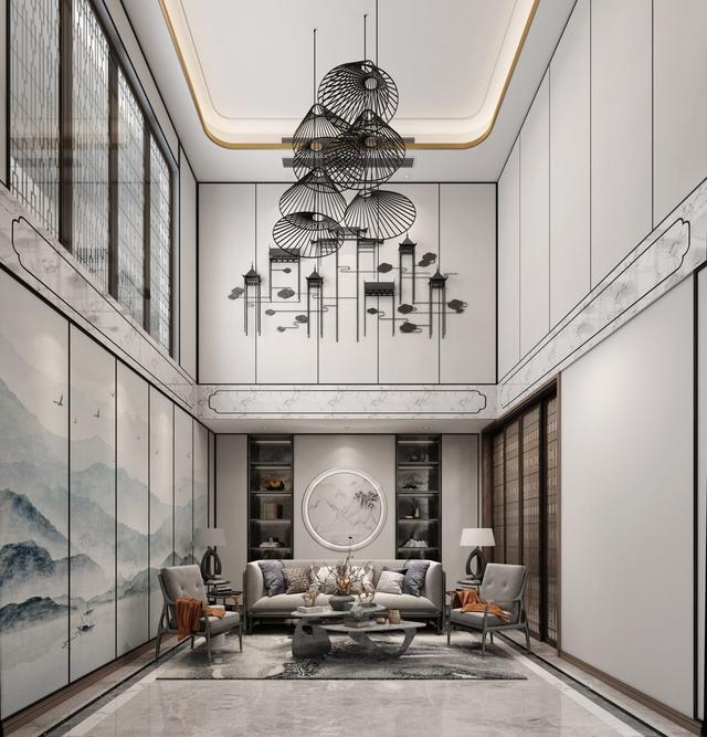 新中式四合院设计 新中式四合院设计