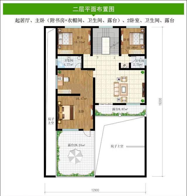 农村自建双层别墅的设 农村自建双层别墅的设