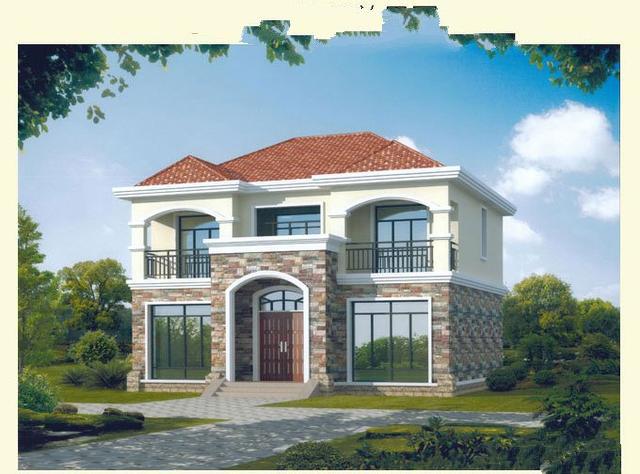 农村两层别墅 农村两层别墅