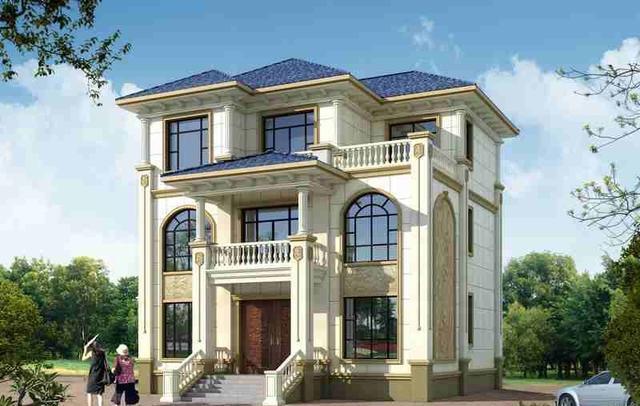 农村自建三层别墅 农村自建三层别墅