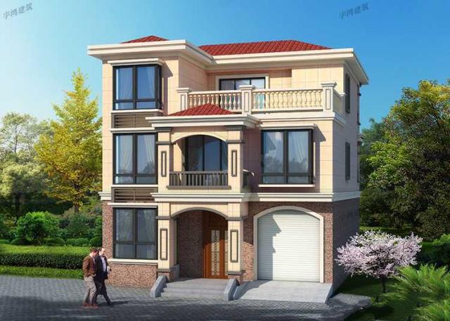 3层豪华的自建别墅设计图 3层豪华的自建别墅设计图