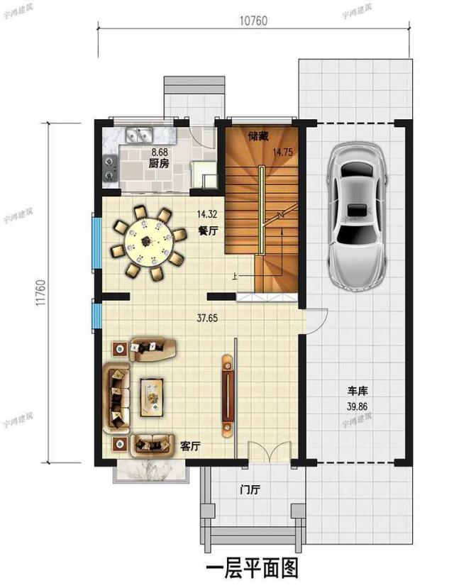 3层豪华的自建别墅设计图 3层豪华的自建别墅设计图