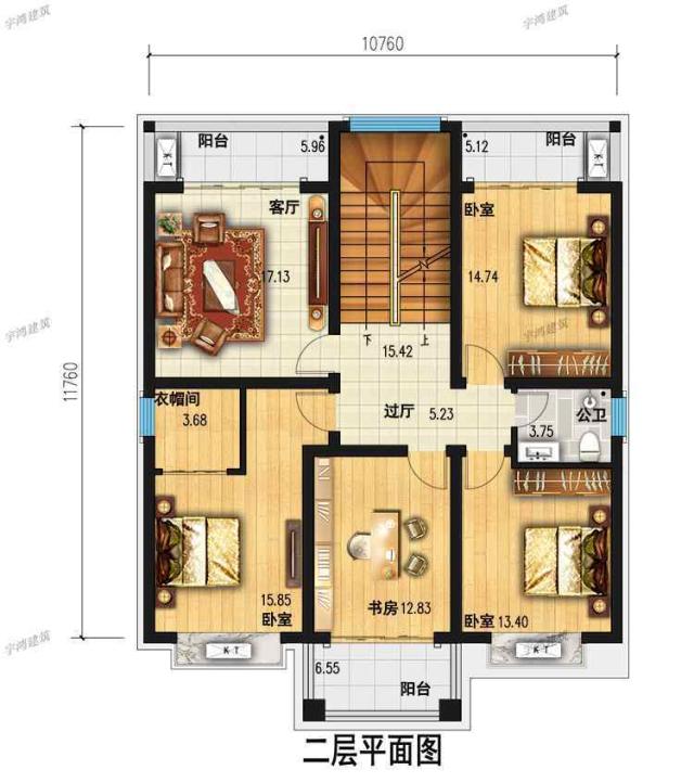 3层豪华的自建别墅设计图 3层豪华的自建别墅设计图