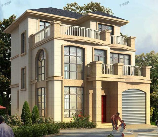 3层豪华的自建别墅设计图 3层豪华的自建别墅设计图