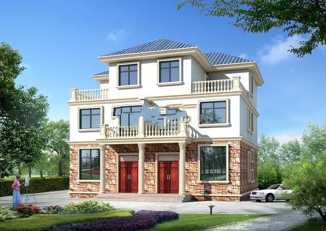 三层小面积别墅的设计图 三层小面积别墅的设计图