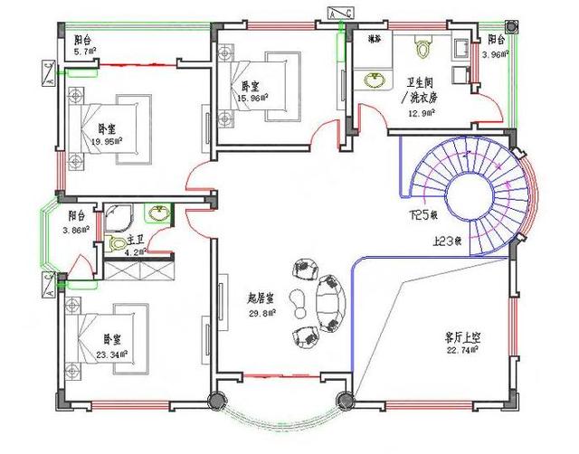 三层农村别墅 三层农村别墅