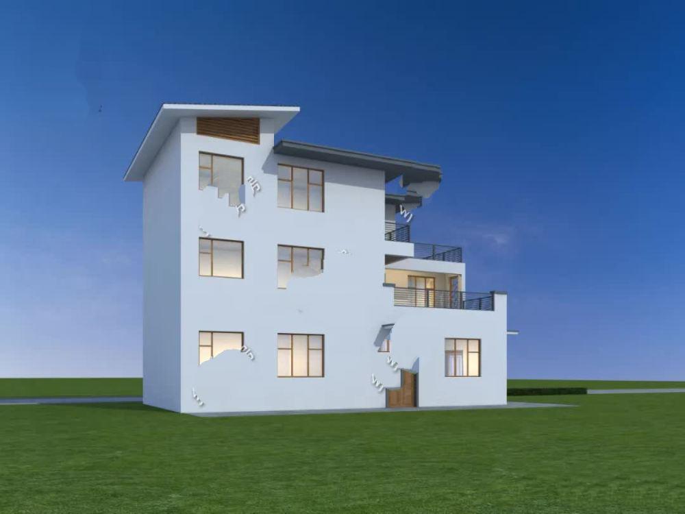 三层现代风格别墅 三层现代风格别墅