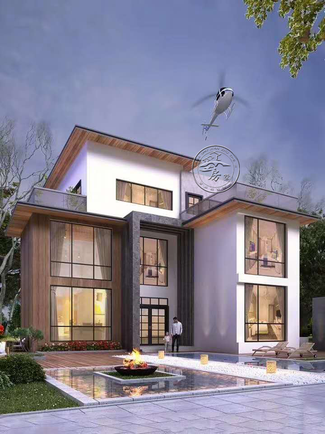 现代式三层优雅别墅 现代式三层优雅别墅