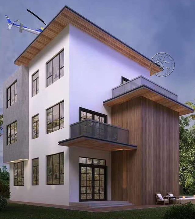 现代式三层优雅别墅 现代式三层优雅别墅