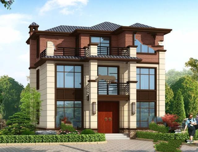 新中式风格设计的农村别墅 新中式风格设计的农村别墅