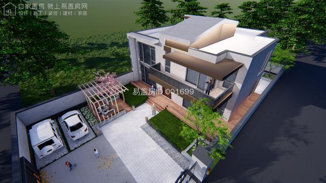 简单的现代别墅设计图 简单的现代别墅设计图