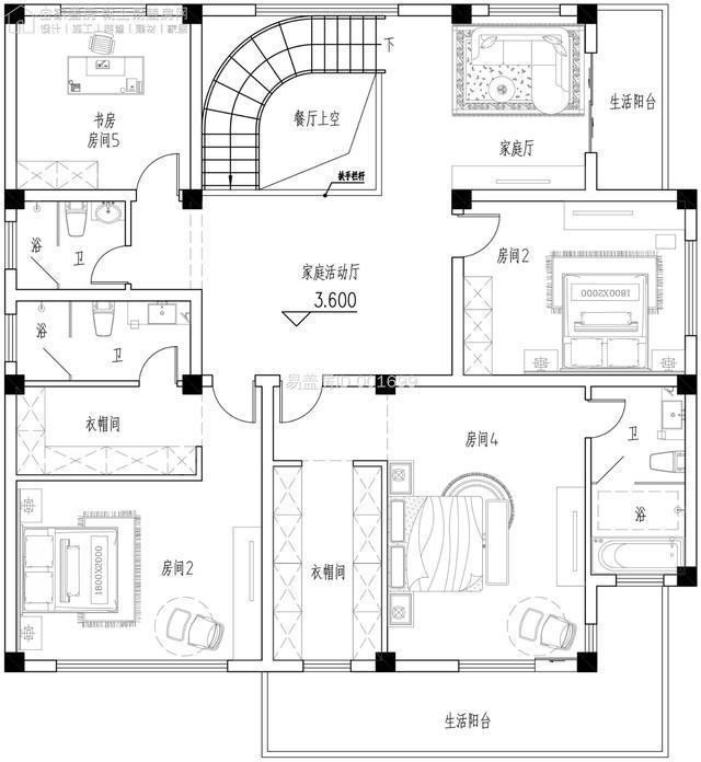 简单的现代别墅设计图 简单的现代别墅设计图