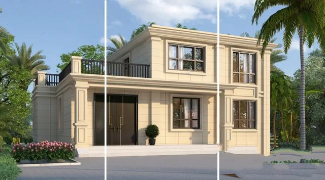 平顶简欧别墅 平顶简欧别墅