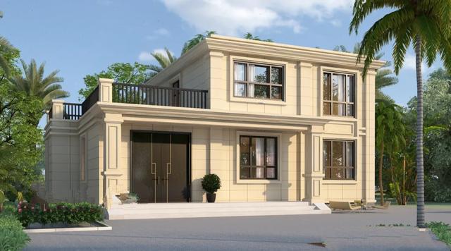 平顶简欧别墅 平顶简欧别墅