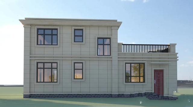 平顶简欧别墅 平顶简欧别墅