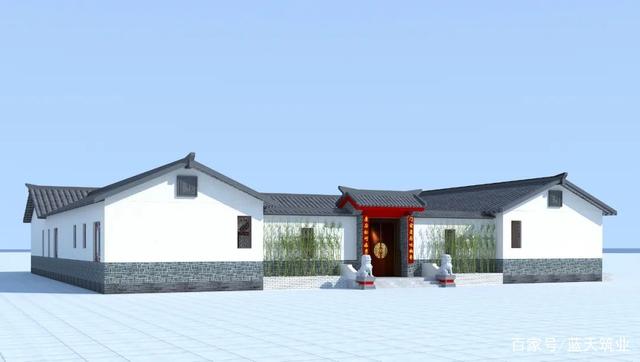 中式四合院自建别墅原创设计图纸 中式四合院自建别墅原创设计图纸