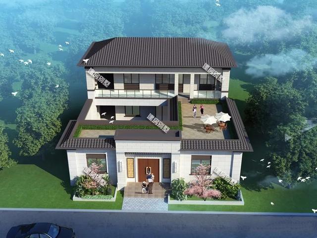 不同风格设计的农村别墅 不同风格设计的农村别墅