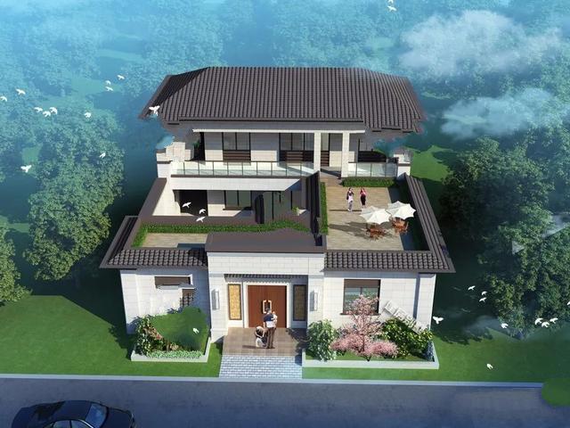 中式合院别墅 中式合院别墅