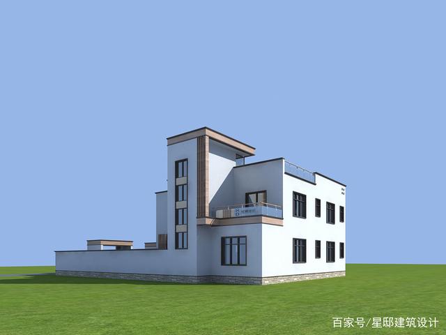 二层现代风格别墅设计 二层现代风格别墅设计