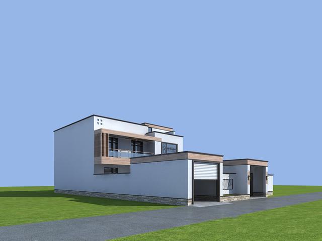 二层现代风格别墅设计 二层现代风格别墅设计