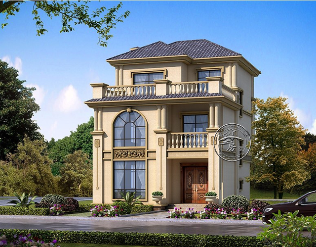 三层的花园田园北欧风别墅 三层的花园田园北欧风别墅