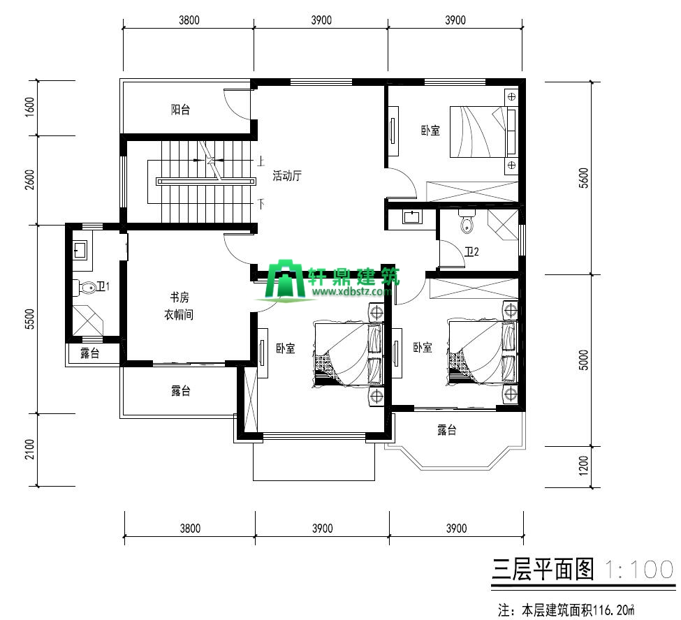 三层别墅图 三层别墅图