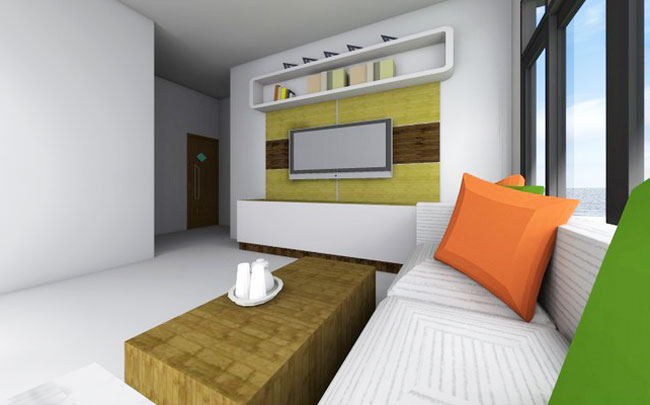 现代农村一层别墅设计 现代农村一层别墅设计