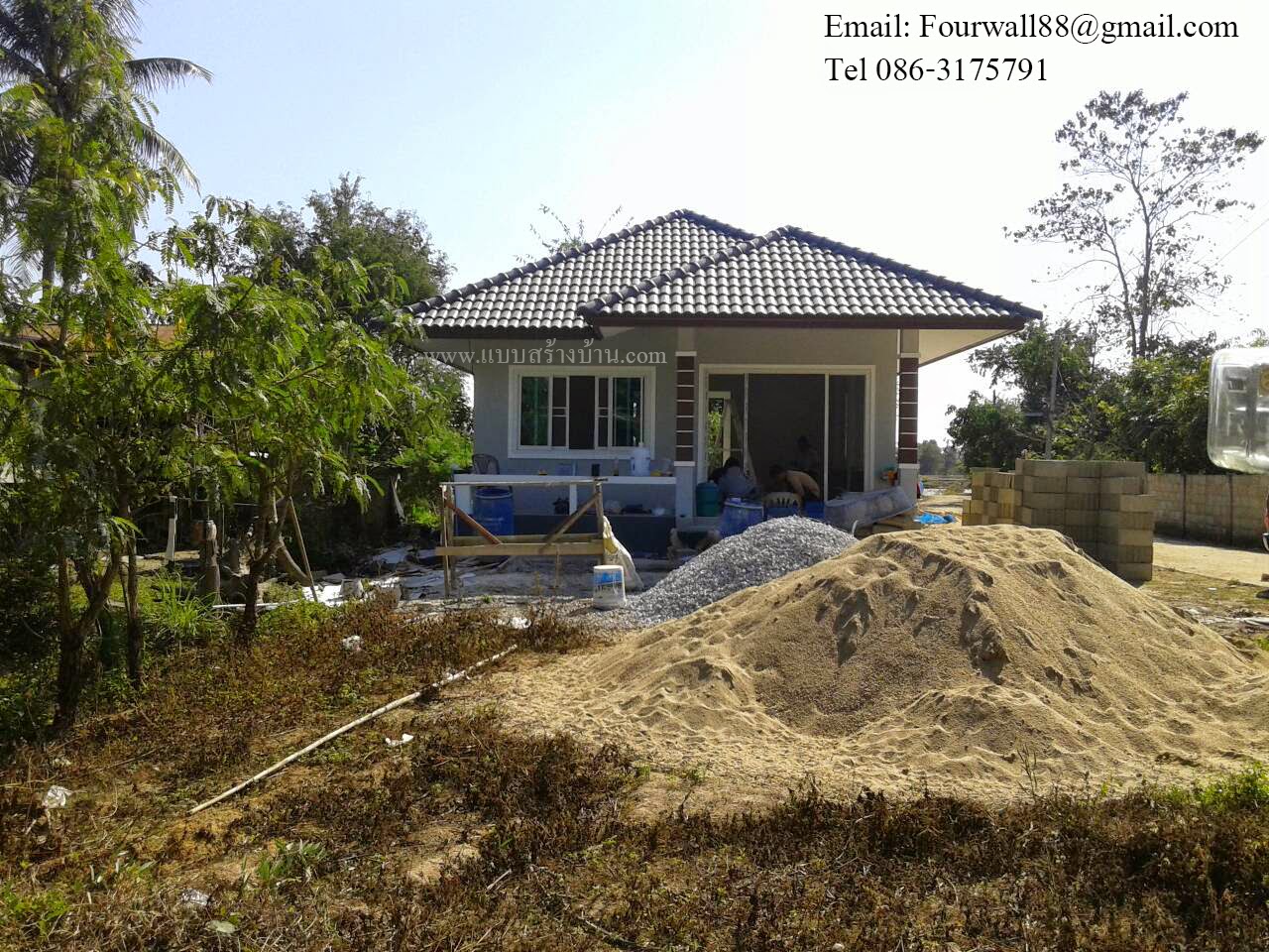 现代农村一层带两间卧室设计的自建房屋 现代农村一层带两间卧室设计的自建房屋