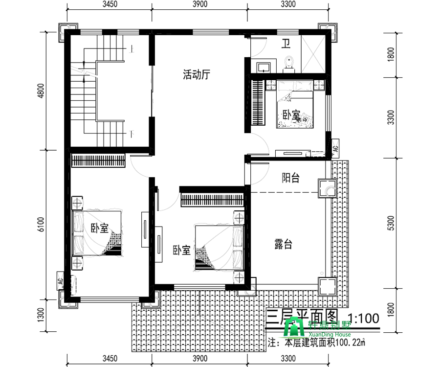 三层自建房设计图 三层自建房设计图