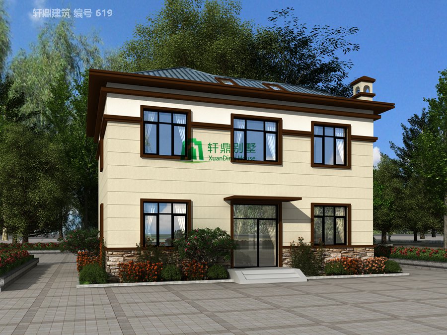 新中式二层自建别墅设计图,含全套完善施工图纸4.jpg 新中式二层自建别墅设计图,含全套完善施工图纸4.jpg