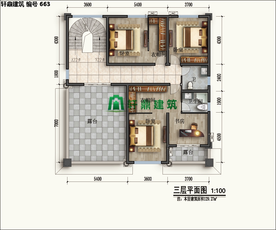 精品欧式复式三层自建别墅设计施工图13.jpg 精品欧式复式三层自建别墅设计施工图13.jpg
