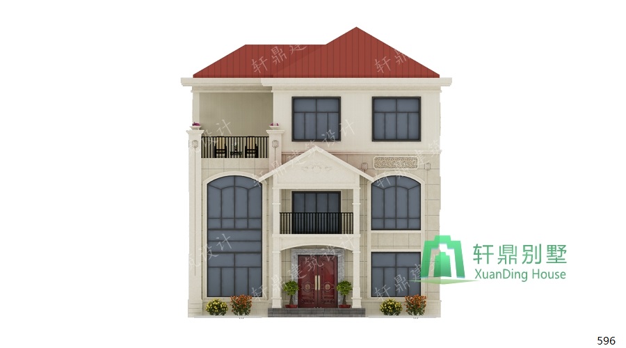 nongcunbieshushejitu南立面效果图.jpg nongcunbieshushejitu南立面效果图.jpg