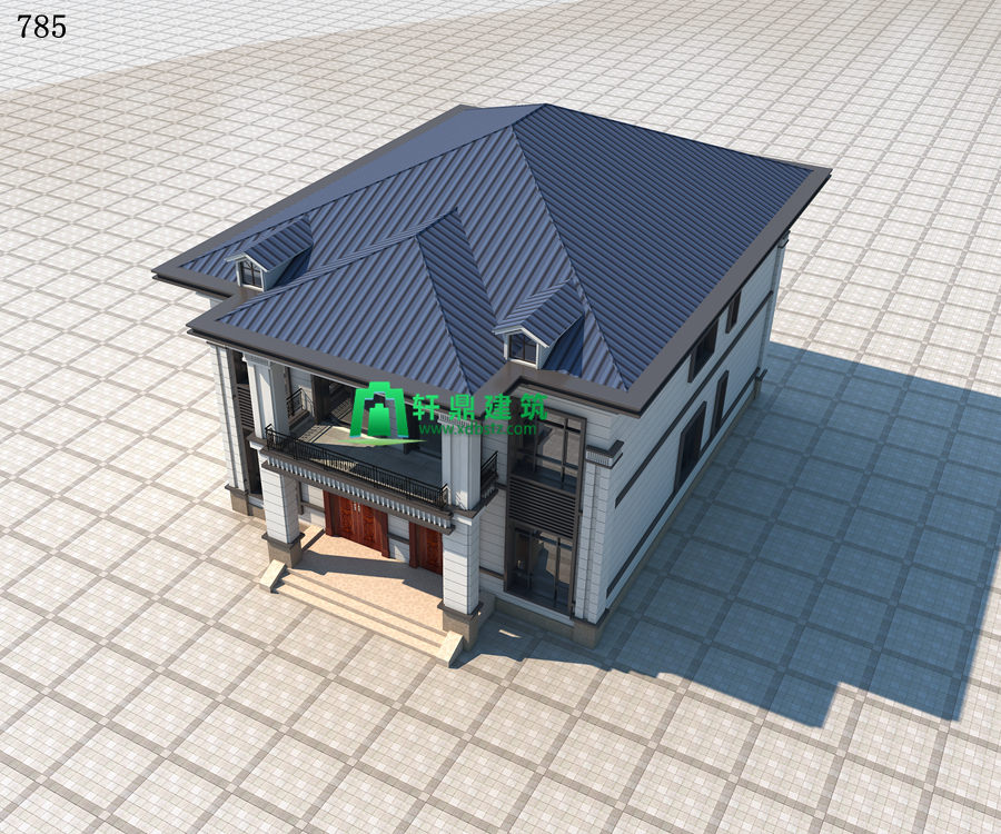 俯视效果图 俯视效果图