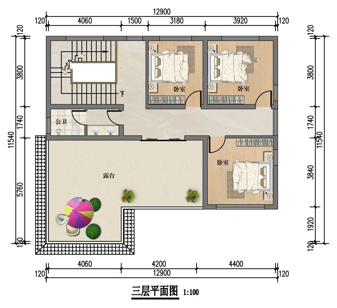 三层平面图.jpg 三层平面图.jpg