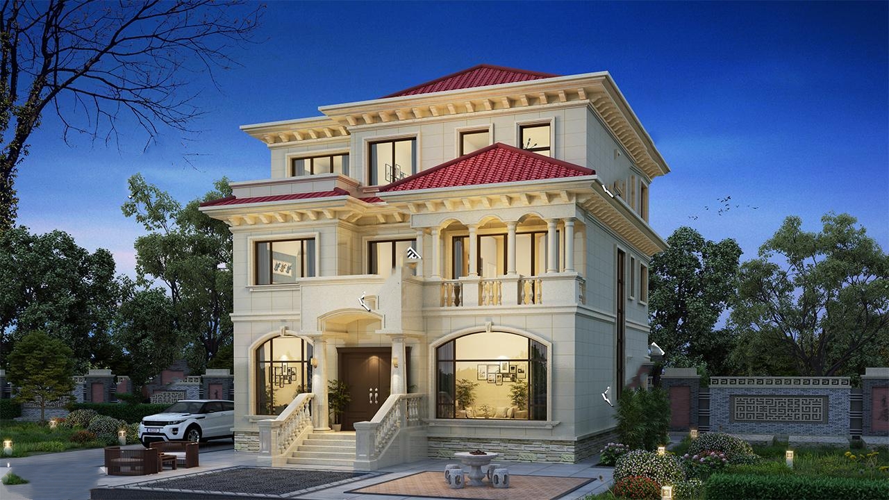 欧式三层别墅 房屋设计图.jpg 欧式三层别墅 房屋设计图.jpg