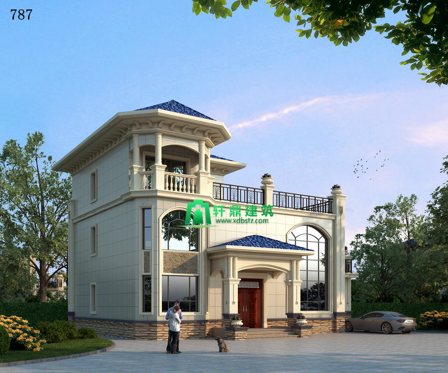 农村两层半别墅设计图.jpg 农村两层半别墅设计图.jpg