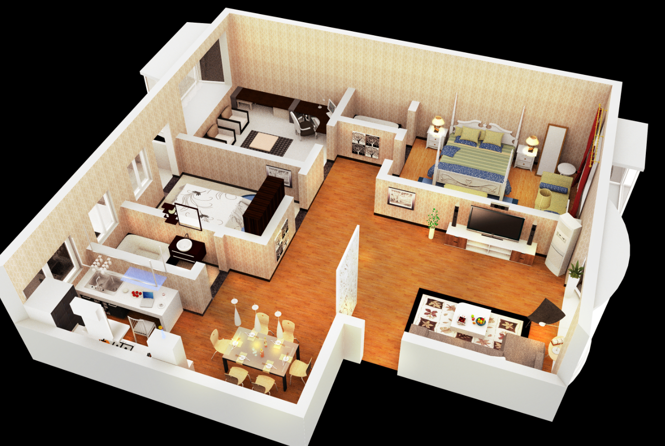 三室一厅没有餐厅怎么装修 (2).png 三室一厅没有餐厅怎么装修 (2).png